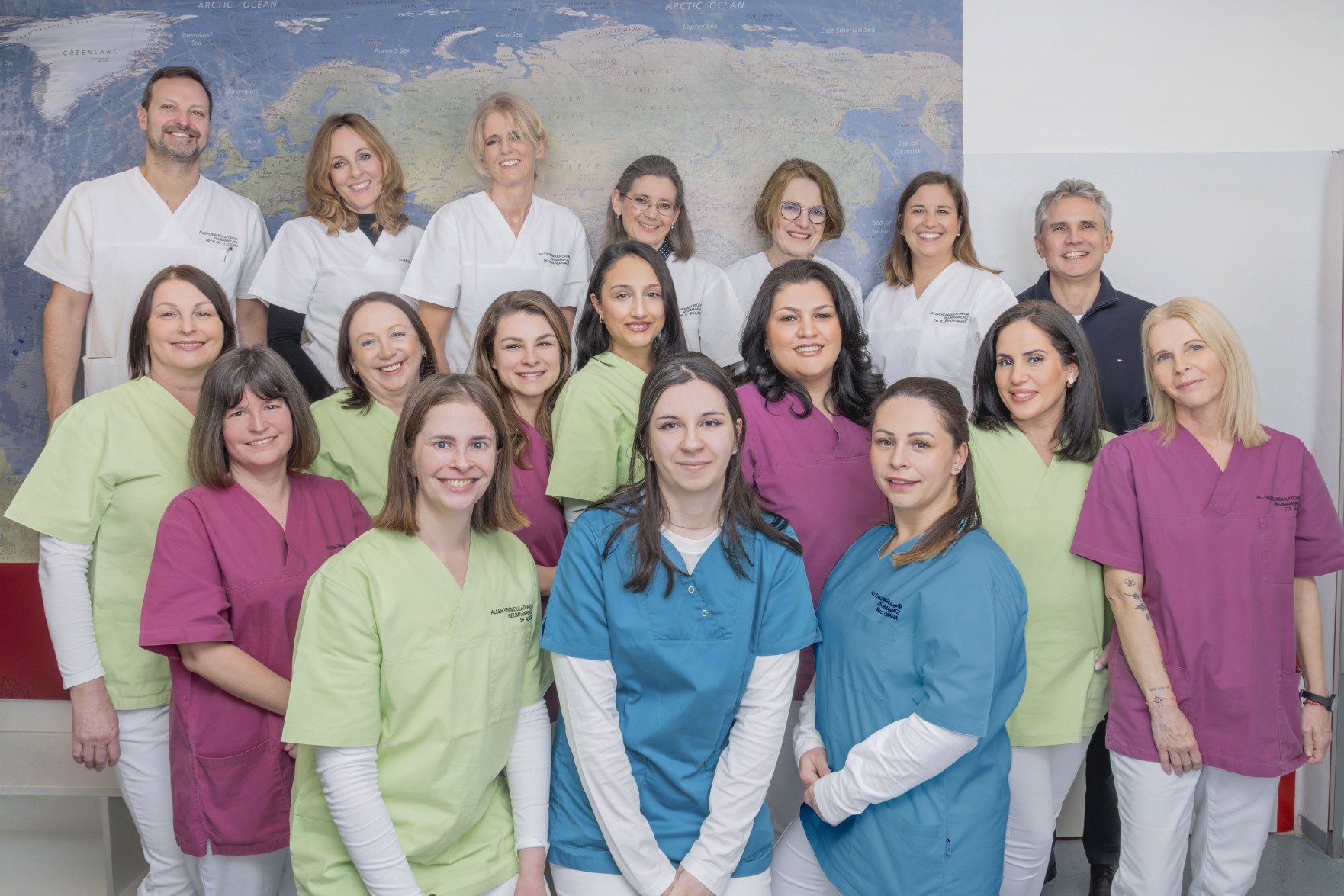 Team Foto Allergieambulatorium Reumannplatz